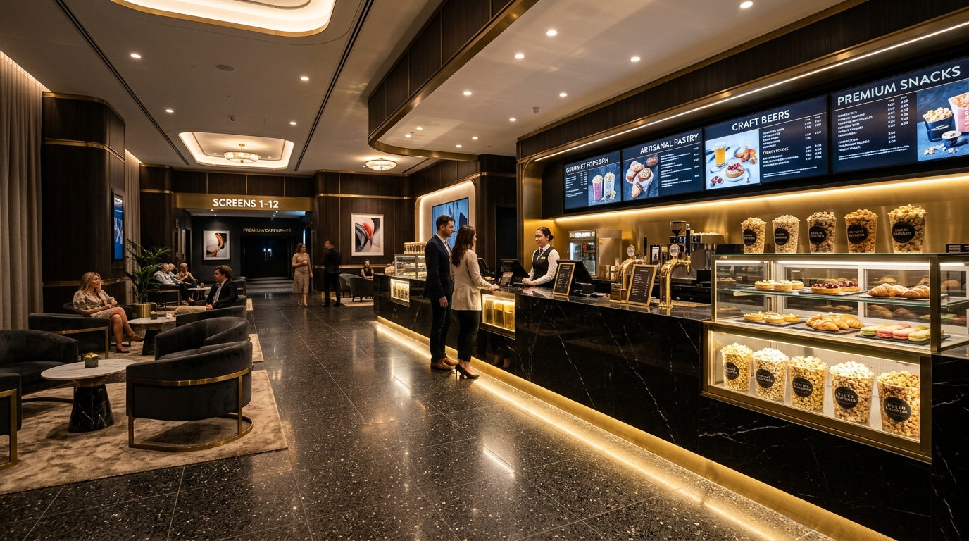 Bespoke Theater Foyer & Concession Bar